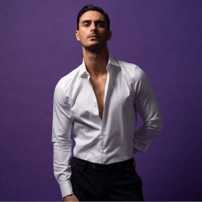 Camicia uomo bianca elegante